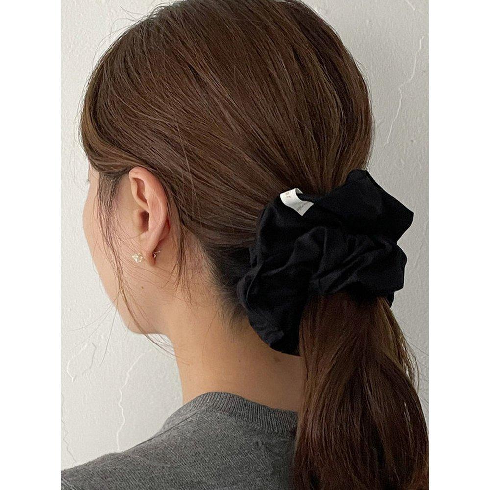 Vintage Shirt Scrunchie [Black]