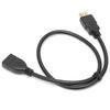 50cm Male to Female Extension Cable HD Multimedia Interface Audio Converter Cable