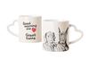 Great Dane - Cup with a Dog, Adorable Cup with a Heart-shaped Handle, Universal Gift from the Brand