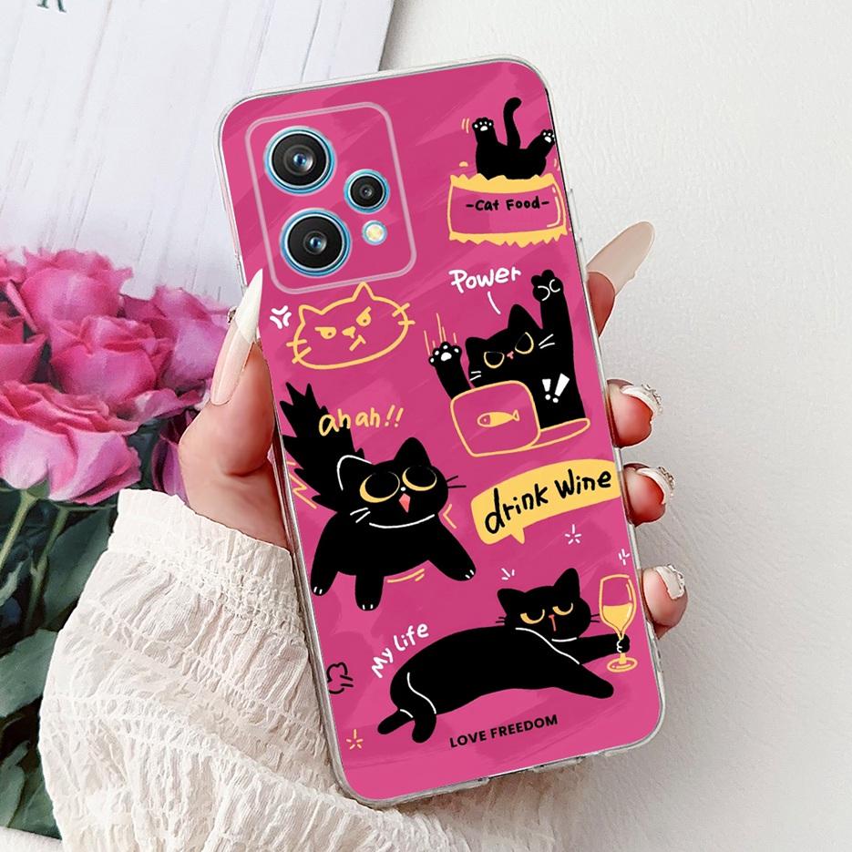 For Realme 9 Pro Plus Case RMX3392 Luxury Fashion Painted Cover Soft Slim Phone Case For Realme 9 Pro Realme9 Pro+ Fundas Bumper