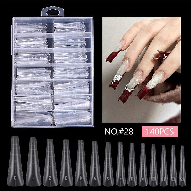 70/140/150 szt. Nailpop Podwójny System Formy do Paznokci Przedłużanie Końcówki Sztucznych Paznokci Formy Górne Do Paznokci Forma do Budowania Żelem Narzędzia Artystyczne