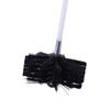 12Pcs Chimney Pipe Inner Wall Cleaning Brushes Flexible Electric Drill Part for Dryer Flue 16in Rod