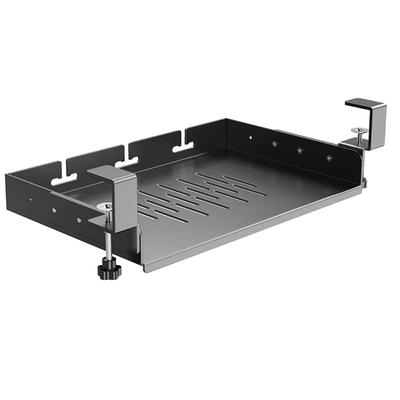 Good-Under Desk Laptop Mount Storage Tray Metal No Drill Design With Cable Management Multipurpose Household Organizer