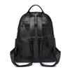 Damen-Rucksack aus weichem Leder, Retro, multifunktionaler Reiserucksack