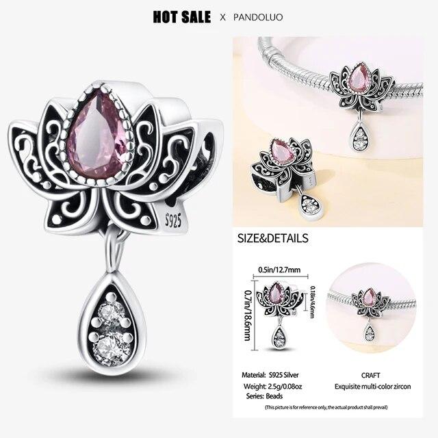 Charms 925 Original FitNew 925 Original Charm Bracelet Women 925 Silver Pendant Beads DIY Jewelry Gift