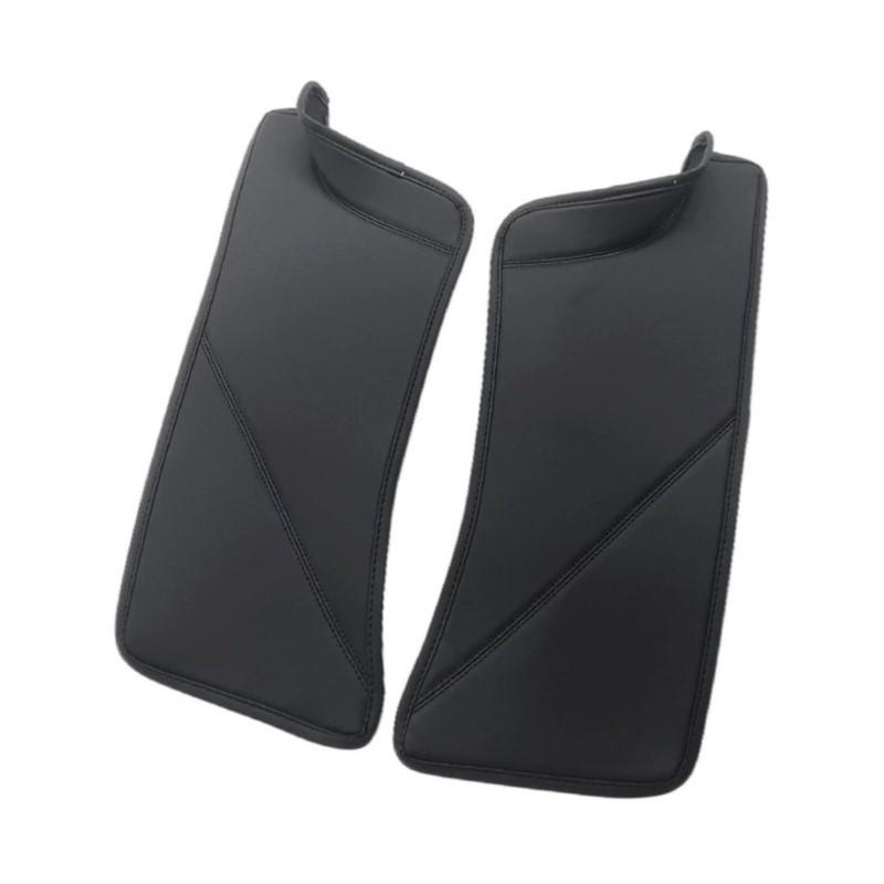 Rear Door Sill Anti Kick Film For Tesla Model Y 2025 Leather Mat Side Defense Pads Side Edge Film Protector Stickers Dashboard