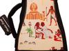 MUSIC FIRST Original Design [Ancient Egypt] Ukulele Case, Ukulele Bag (21-inch Soprano, Ancient Egypt)