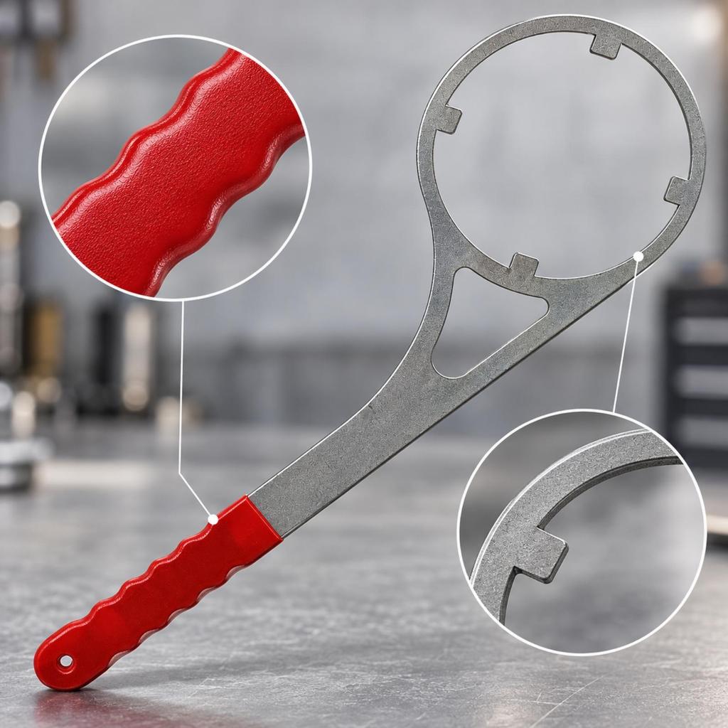 HeavyMetal Strap Wrench NonNonSlip GripHead Ergonomic Hand Tool for Auto Mechanics,