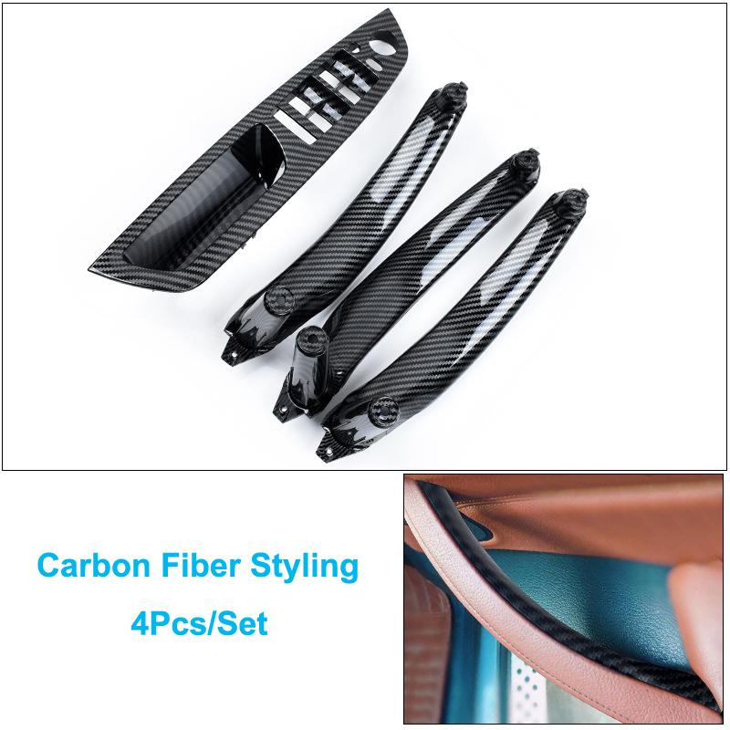 Armrest Car left front driver's seat LHD Interior Door Handle Inner Panel Pull Trim Cover For BMW E70 E71 X5 X6