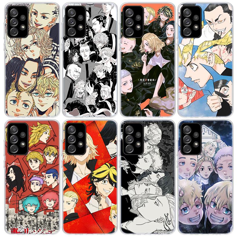 Tokyo Avengers Anime Phone Case For Samsung Galaxy A52 A51 A50S A42 A32 A22 A12 A02S A72 A71 A41 A31 A21S A70 A40 A30S A20E A10S