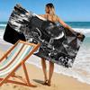 Leon Kennedy Print Beach Towel, Large Soft Quick Dry Towel for Beach Camping Swimming