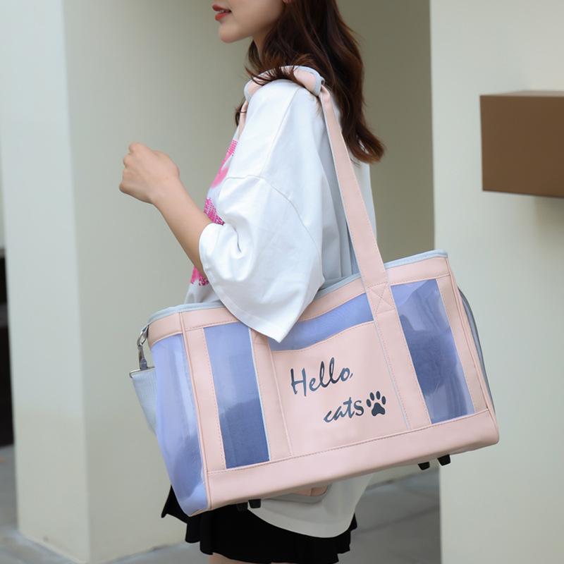 Cat Out Portable Bag Breathable Large Capacity Portable Messenger Bag Backpack Pet Supplies