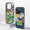 Keroro Frog Cool Gunsou Sergeant Phone Case For IPhone 17 16 15 14 Plus 11 12 13 Pro Max Shockproof Protection Soft Back Cover