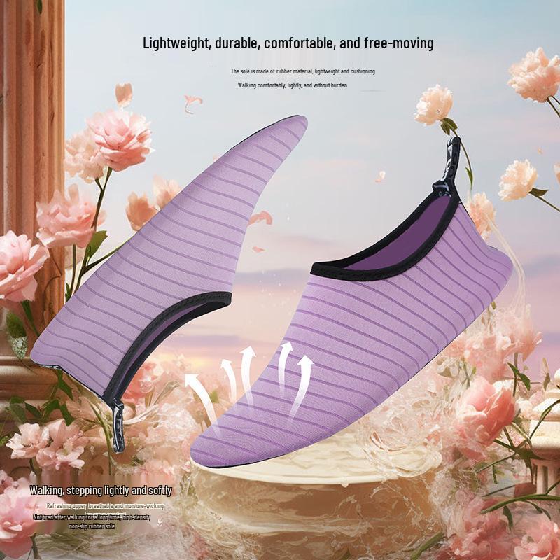 Oddychające Antypoślizgowe Buty do Jogi dla Mężczyzn i Kobiet: Lekkie, Miękkoszelowe Obuwie Fitness i Taneczne