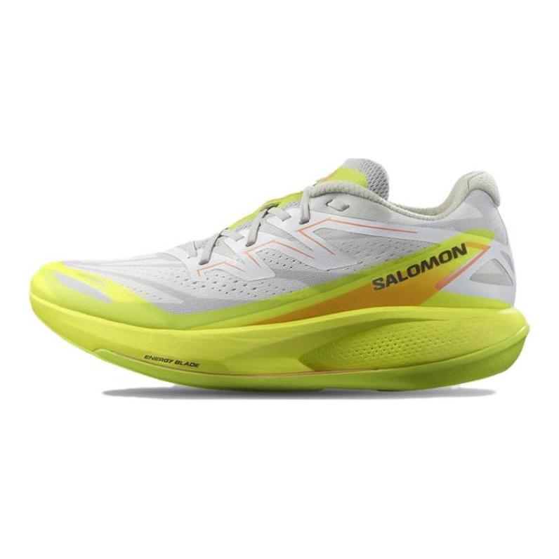 SALOMON Phantasm 2 Fabric Breathable And Resilient Low top Running Shoes Men's White 473830
