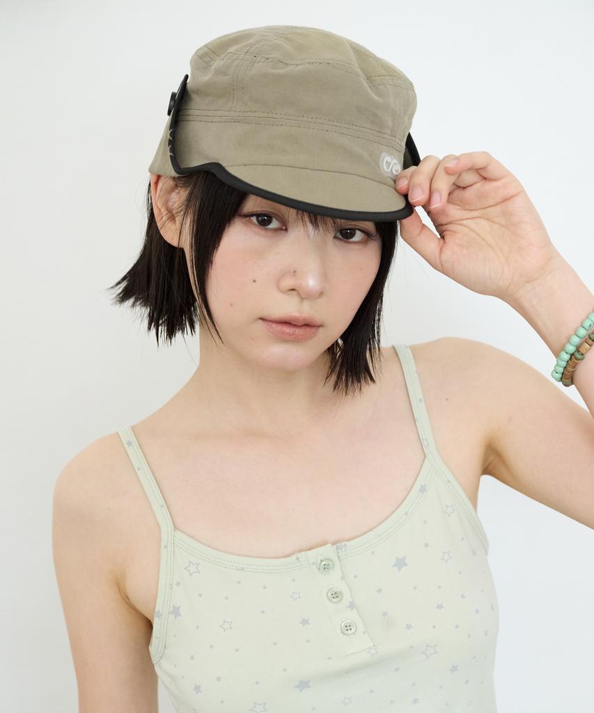 PARAKEET Vintage Windshell Cap (Beige)