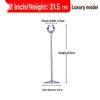 Stainless Steel Table Menu Holder and Number Display Stand