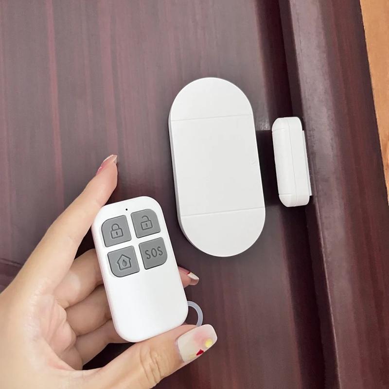 Door Window Sensor Alarm 130dB Large Volume Wireless Remote Control PIR Alert Magnetic Induction Detector Security Burglar Siren