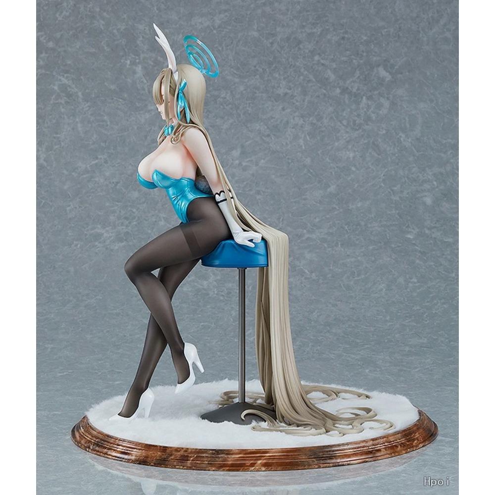 2CM Anime Game Blue Archive Ichinose Asuna Figure Bunny Girl Dress Sexy Animation Model Toys GiftsDecoration Ornaments PVC