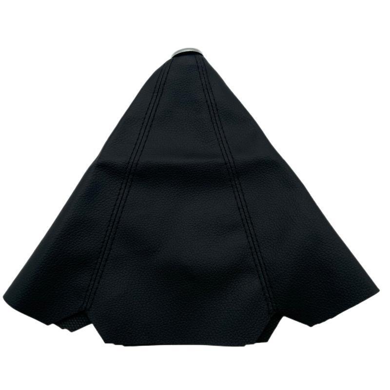 Car Gear Shift Collars Covers Red/Black/Yellow/Blue Suede PU Leather Gear Stick Shift Shifter Knob Cover Boot Gaiter