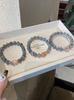 Natural high-quality gray moonstone crystal bracelet, guardian stone bracelet.