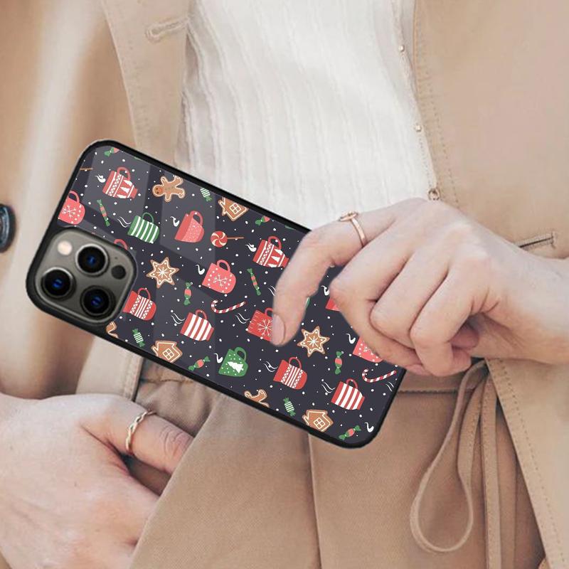 Cute Gingerbread man Christmas Magnetic Phone Case For APPLE iPhone 17 Air 16 14 13 12 Pro Max 15 Plus Charge MagSafe Cover