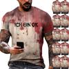 Men's Solid-color Classic Lapel Short-sleeved  Sporty Casual Shirt Top