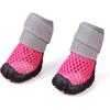 Breathable Mesh Small Dog Shoes, Anti-slip Rubber Sole, Adjustable Paw Protectors For  Pavement, Walking Running Boots Summer