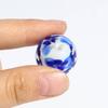 1PC 20mm Round Multicolor Glass Beads Style Flower Lampwork Beads For Women DIY Making Bracelets Vintage Party Jewelry Gifts