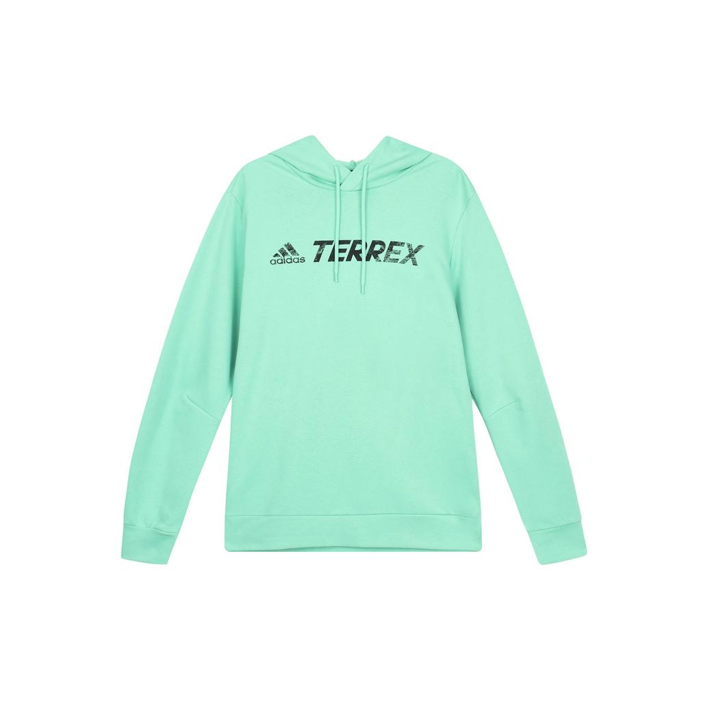 Adidas Terrex Casual Sport Hoodie Men Hoodies Emerald-Green GN9971