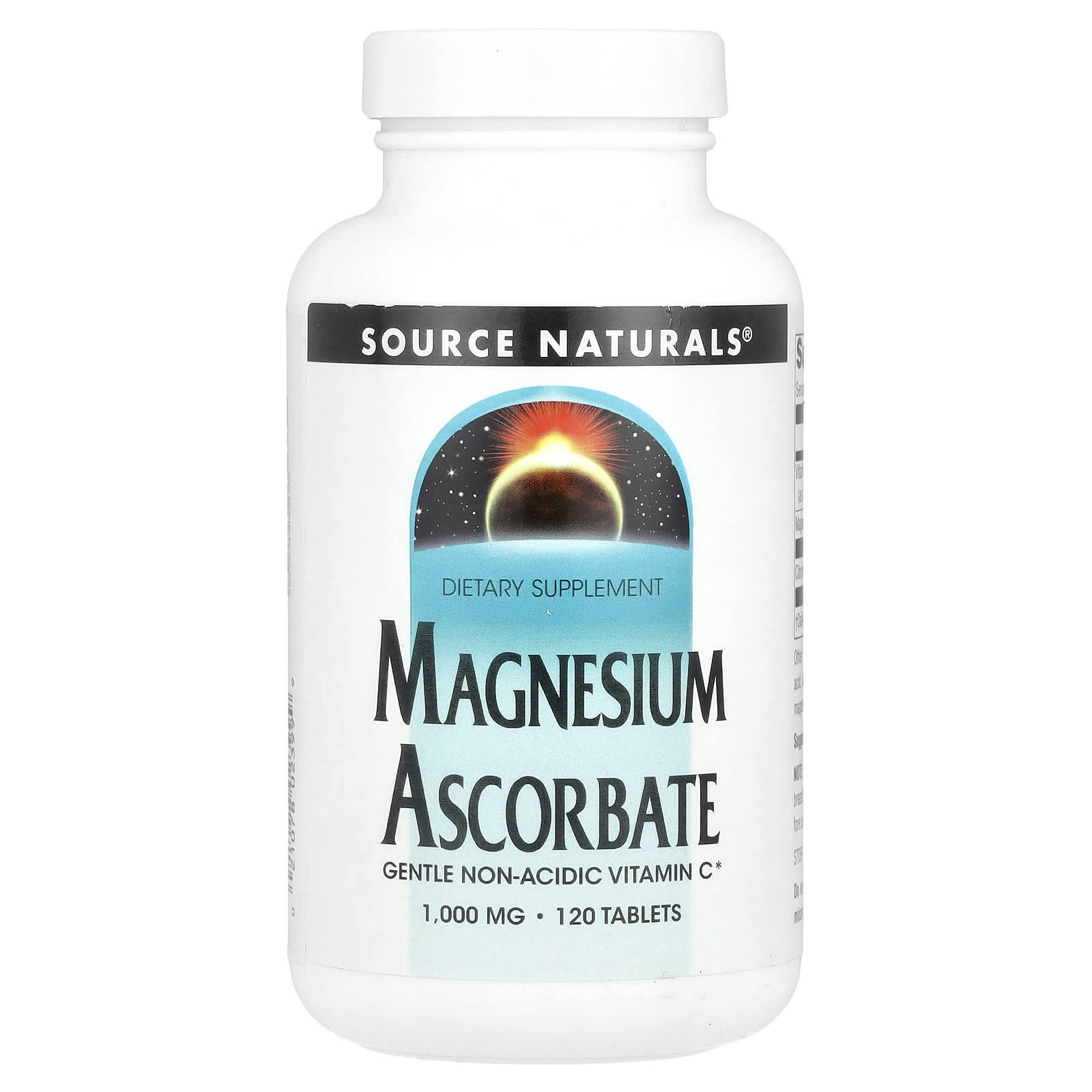 

Magnesium Ascorbate, 1,000Mg, 120 Tablets