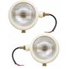 Tractor Lights 12V Complete Ivory Tractor Headlight Assembly Compatible With Ford 8N, 9N, 2N, Ford 8n Headlights 12v New Holland 600, 800
