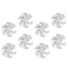 Pack of 8 Not Maintenance Bird Deterrents Devices Natural Wind Activation Start At 2-3 Level Breezeing for Large Space Multicolor