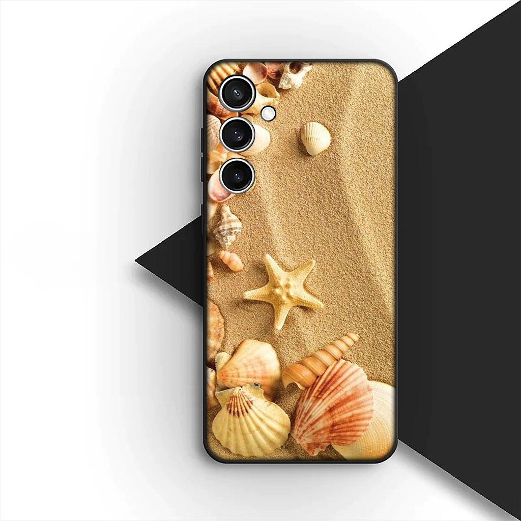 Phone Cover for Xiaomi Poco C75 C65 C71 C85 X7 X6 M7 F7 F8 Ultra F6 Pro Case Mountain Sea Beach Travel Shell Starfish Star