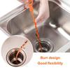 5Pcs Sink Snake Tool Bendable Sink Unclogger Hair Remover Reusable Easy To Use Drain Clog Remover Tool