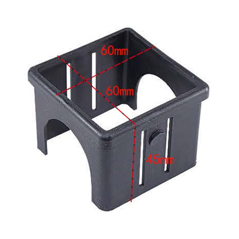 Black Diameter Plastic Square Tube Sleeve Easy To Use And Install