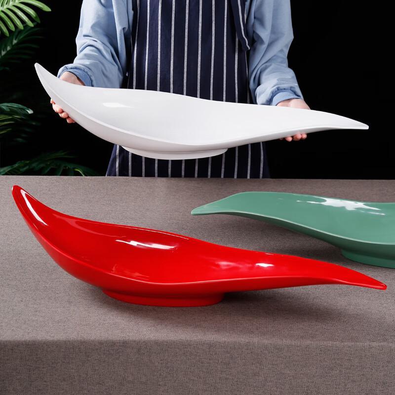 European Style Melamine Dry Ice Serving Platter