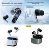 Bluetooth Earbuds Long Battery Life Wireless With Noise Cancelling Sweatproof For Gaming And Calls
