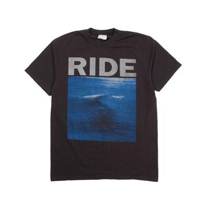 RIDE Nowhere Shoegaze UK Band Tee Ultra Faded Tour Ambient Noise Post Punk Alternative Grunge Band Shirt Slowdive Album Cover Single - Med