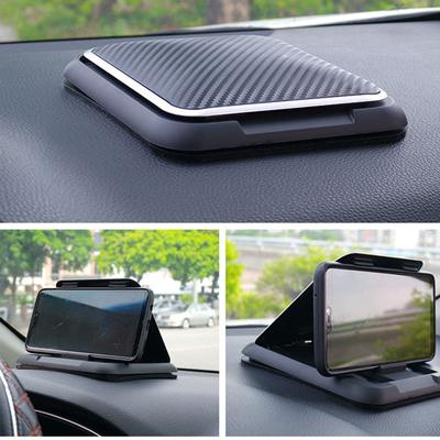 Car Mobile Phone Bracket Car Center Console Mobile Phone Navigation Bracket Instrument Table Non-slip Pad Mobile Phone Rack