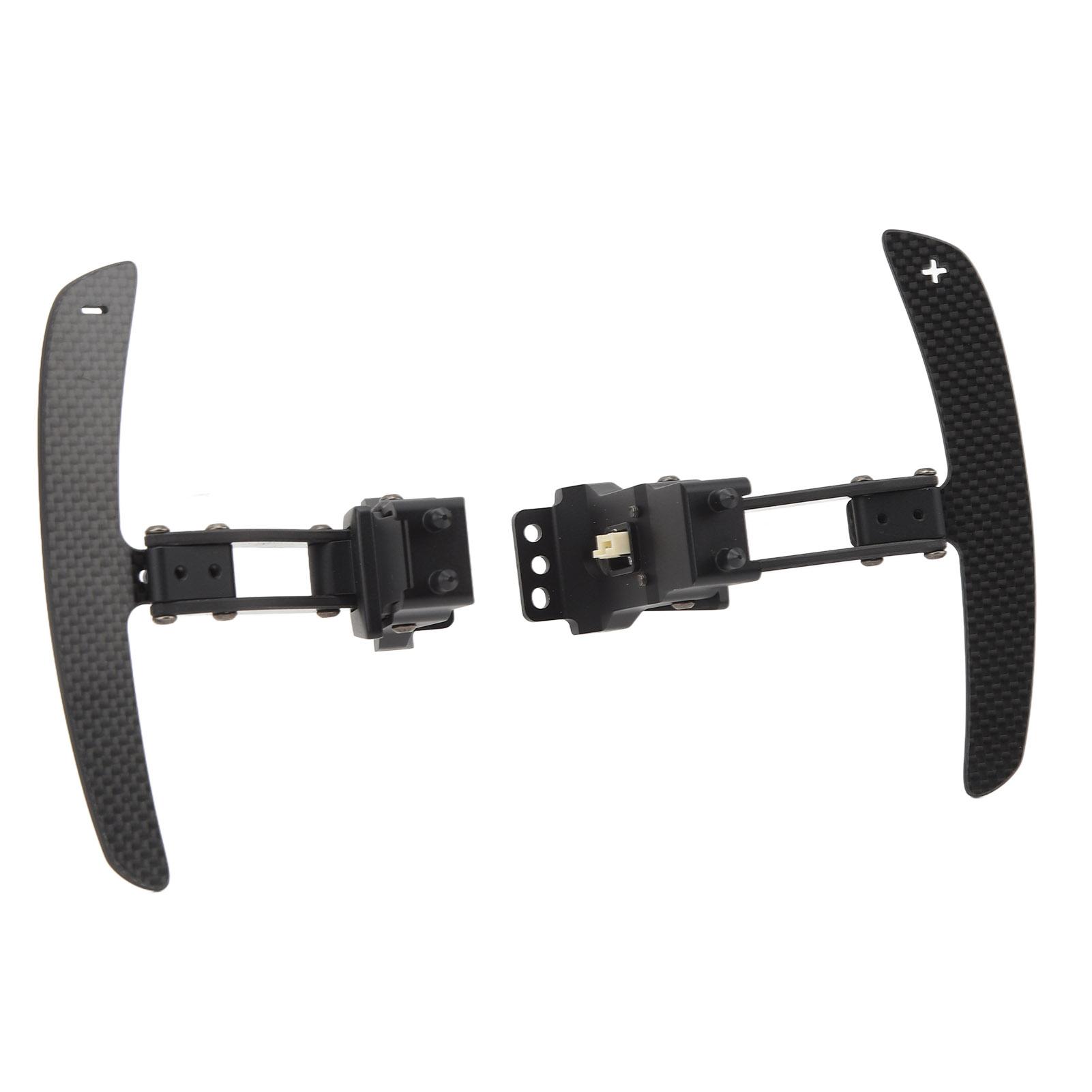 

Пара подрулевых переключателей из углеродного волокна с магнитным полотняным переплетением для Panamera Cayenne 9Y0