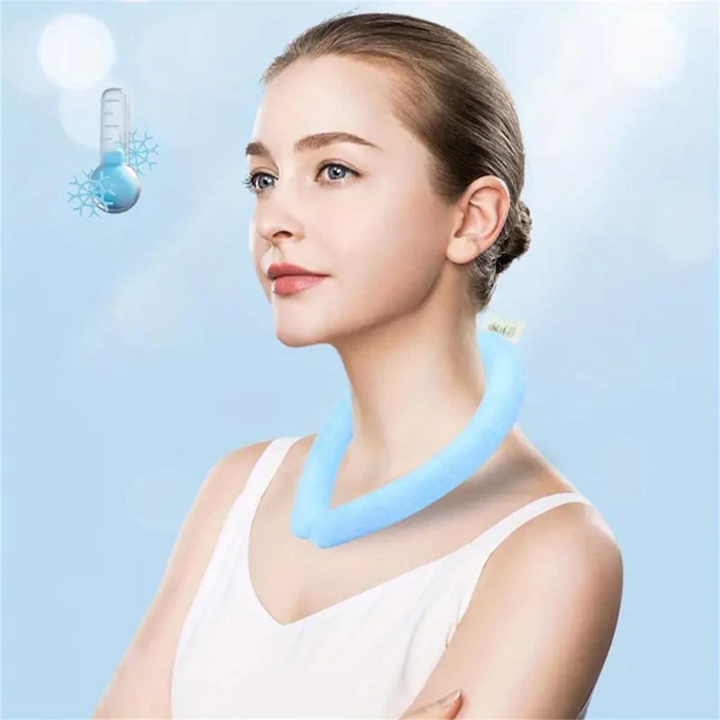 2026 New Hot Portable Summer Neck Cooling Wraps Reusable Ice Neck Cool Wraps Relief for Hot Flashes and Summer for Daily Gift
