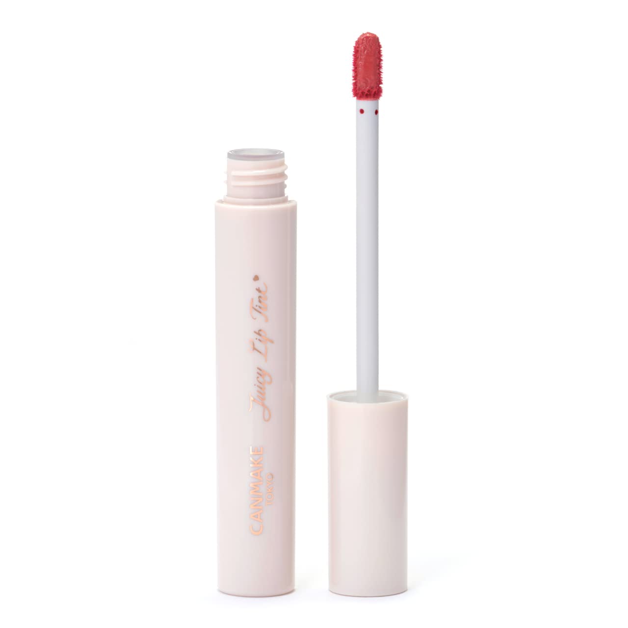 

Canmake Juicy Lip Tint 06 Pomelo Red Water Coral Highly 1 Tint Tint, Red, Shiny, Pigmented, (x 1)