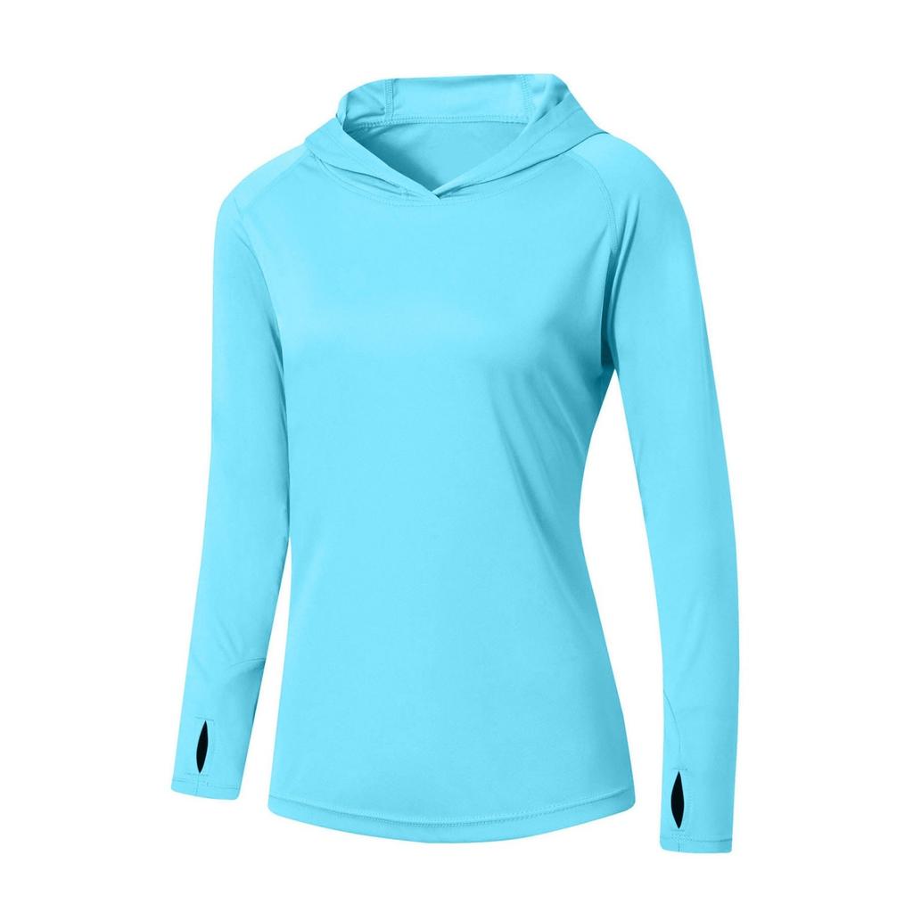 Women's Fashion Casual Outdoor Shirt Lightweight Hooded Mountaineering Clothes