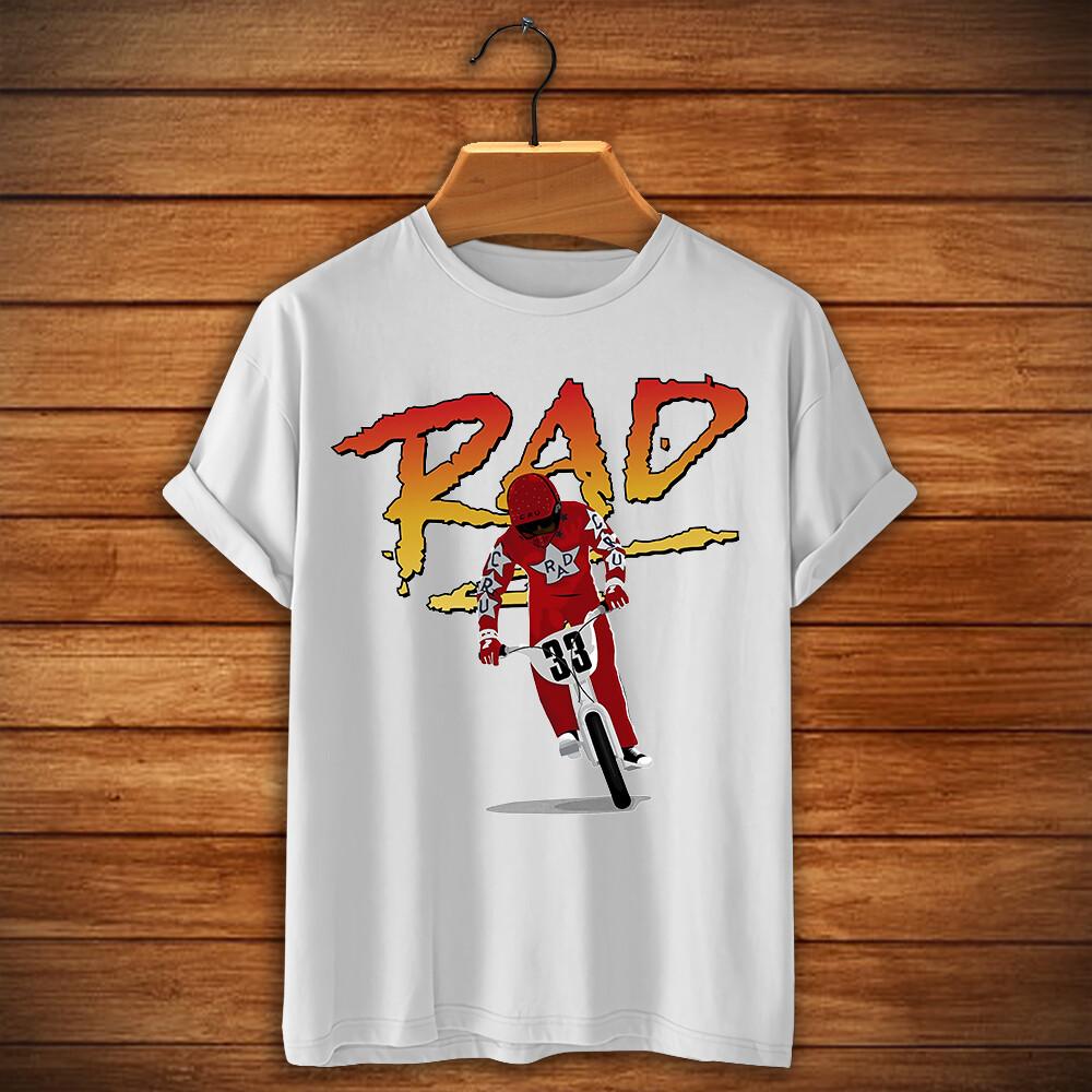 Vintage Movie BMX Hell Track TShirt Rad Racing Cru Jones Bart Taylor Hal Needham