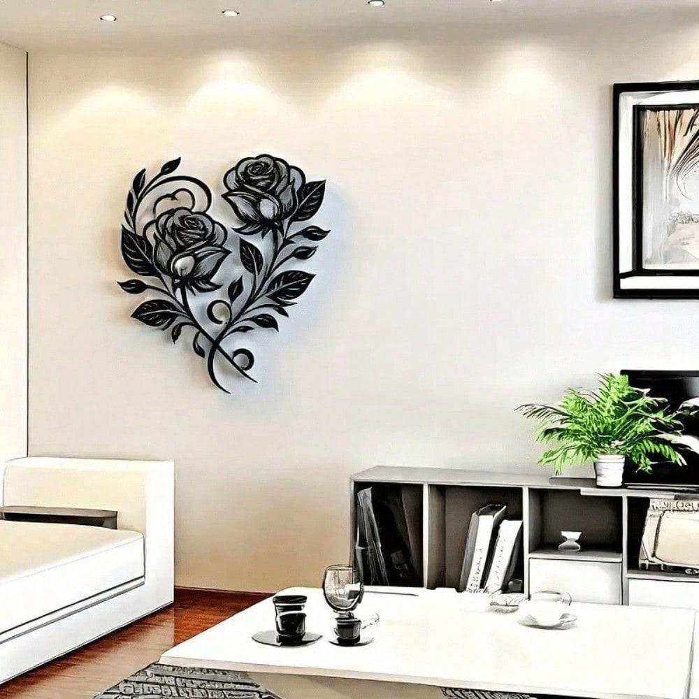 

Metal Wall Art Living Room Indoor Decor Modern Home Sculpture різнокольоровий