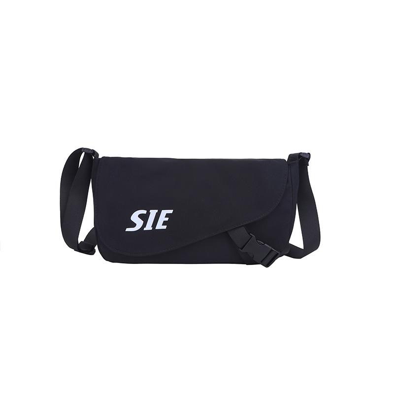 

Casual Shoulder Bag Fashion Letter Contrasting Color Sports Outdoor Crossbody Bag Large Capacity Shoulder Bag Men s one size fits all чёрный