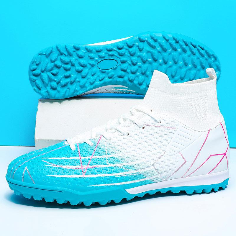 

Overseas popular high-top breathable football shoes, professional game shoes, futsal football shoe manufacturers, spot straight hair 35