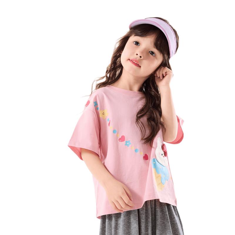 Dudujia 7A Antibacterial Toddler Cartoon Short-Sleeve T-Shirt