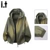 CHOCOOLATEit Herren Kapuzenjacke mit UV-Schutz aus Eis-Seide